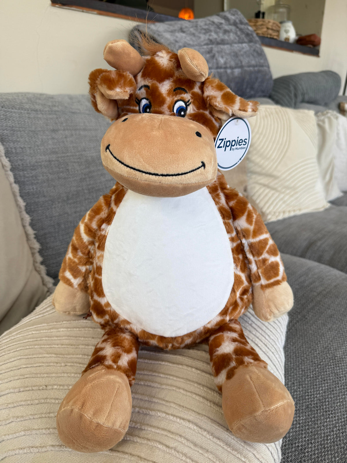 Personalised Giraffe Stuffed Animal