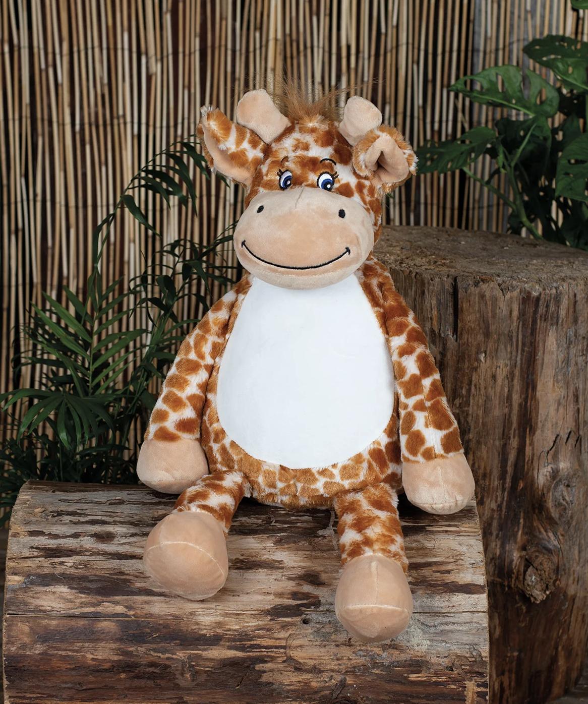 Personalised Giraffe Stuffed Animal