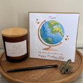 Luxury mothers day you mean the world to me globe card