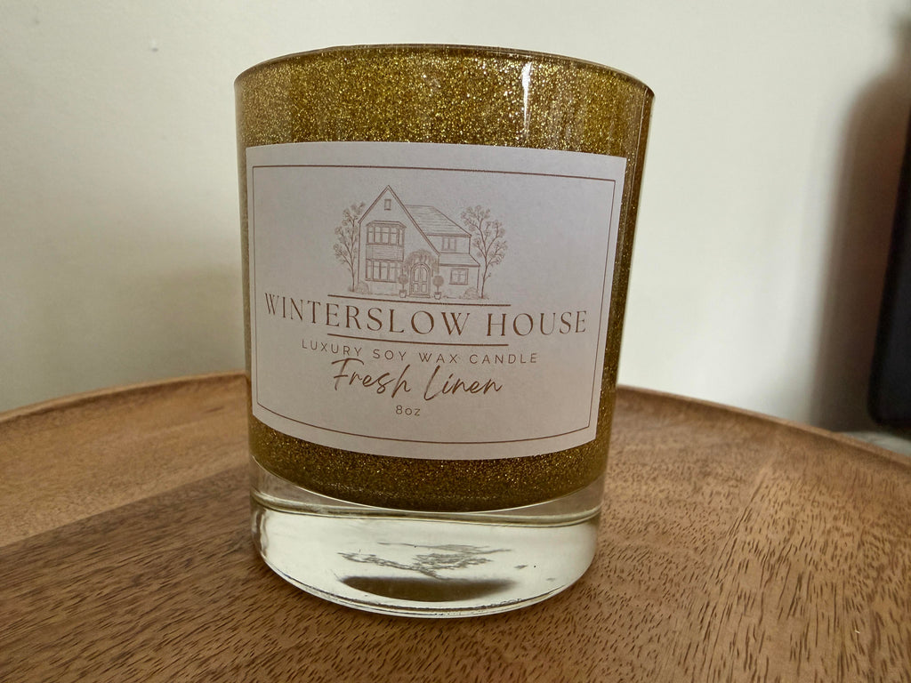 Luxury Winterslow house Glitter candle collection