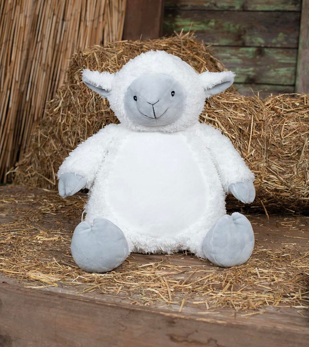 Personalised stuffed lamb Teddy