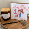 Personalised luxury First Birthday card