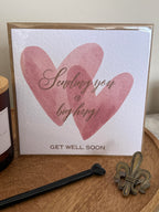 Luxury get well soon card
