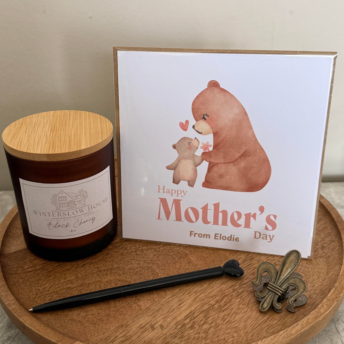 Personalised Luxury mothers day card