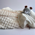 Personalised baby comforter stuffed animal lovie stuffy