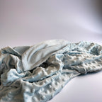 Personalised baby knit blanket