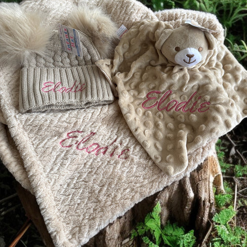 Personalised baby bundle gift set newborn hospital bag bay shower gift