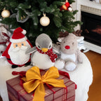 Personalised reindeer stuffed toy