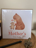 Personalised Luxury mothers day card