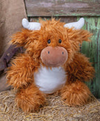 Personalised Highland cow teddy bear