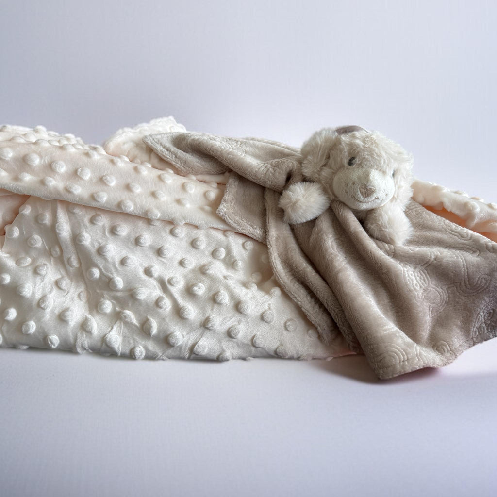 Personalised baby comforter stuffed animal