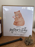 Personalised luxury mothers day card