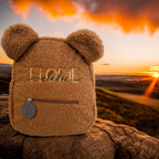 Custom personalised teddybear back toddler nursery baby bag