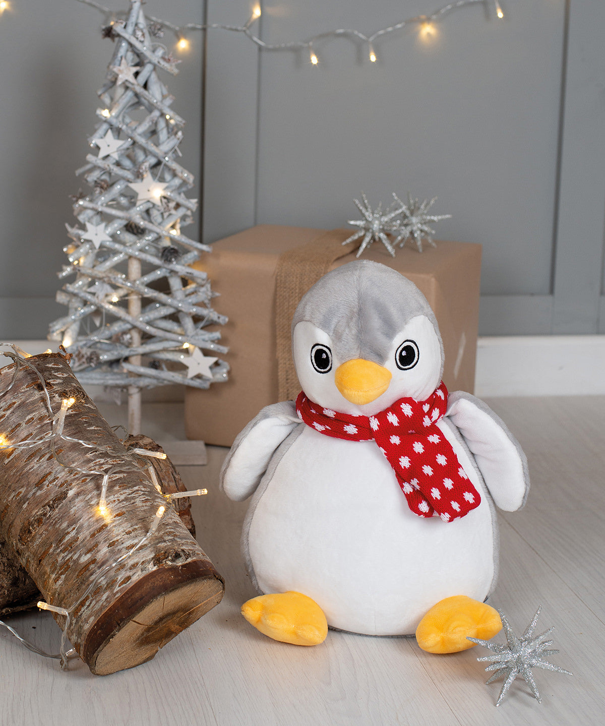 Personalised Penguin teddybear