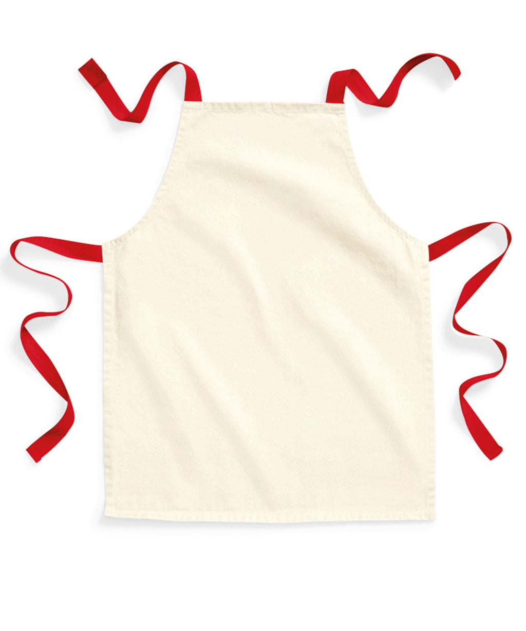 Children's luxe apron with custom embroidered personalisation