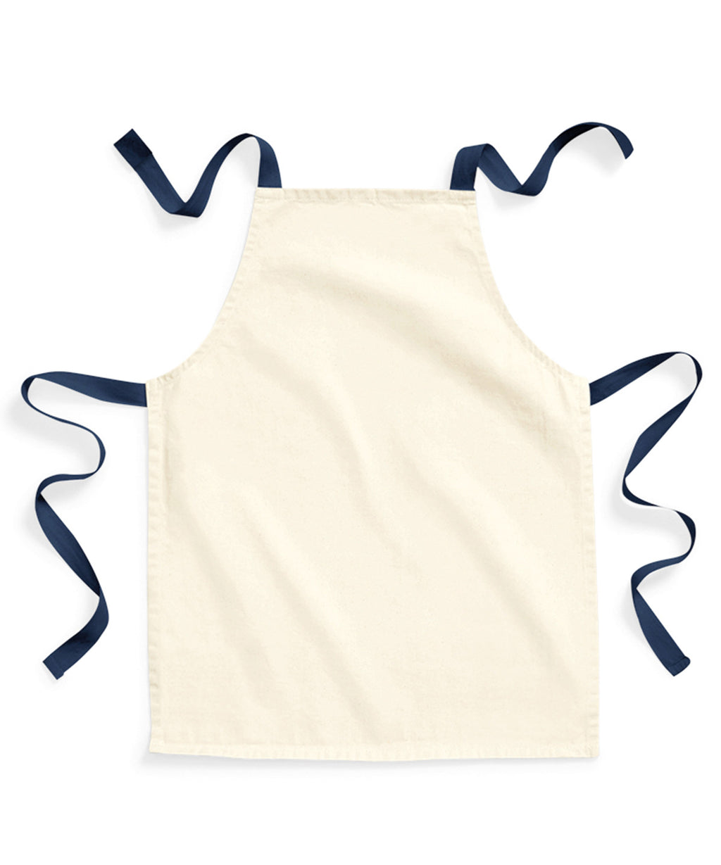 Children's luxe apron with custom embroidered personalisation