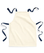 Children's luxe apron with custom embroidered personalisation