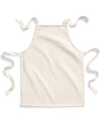 Children's luxe apron with custom embroidered personalisation